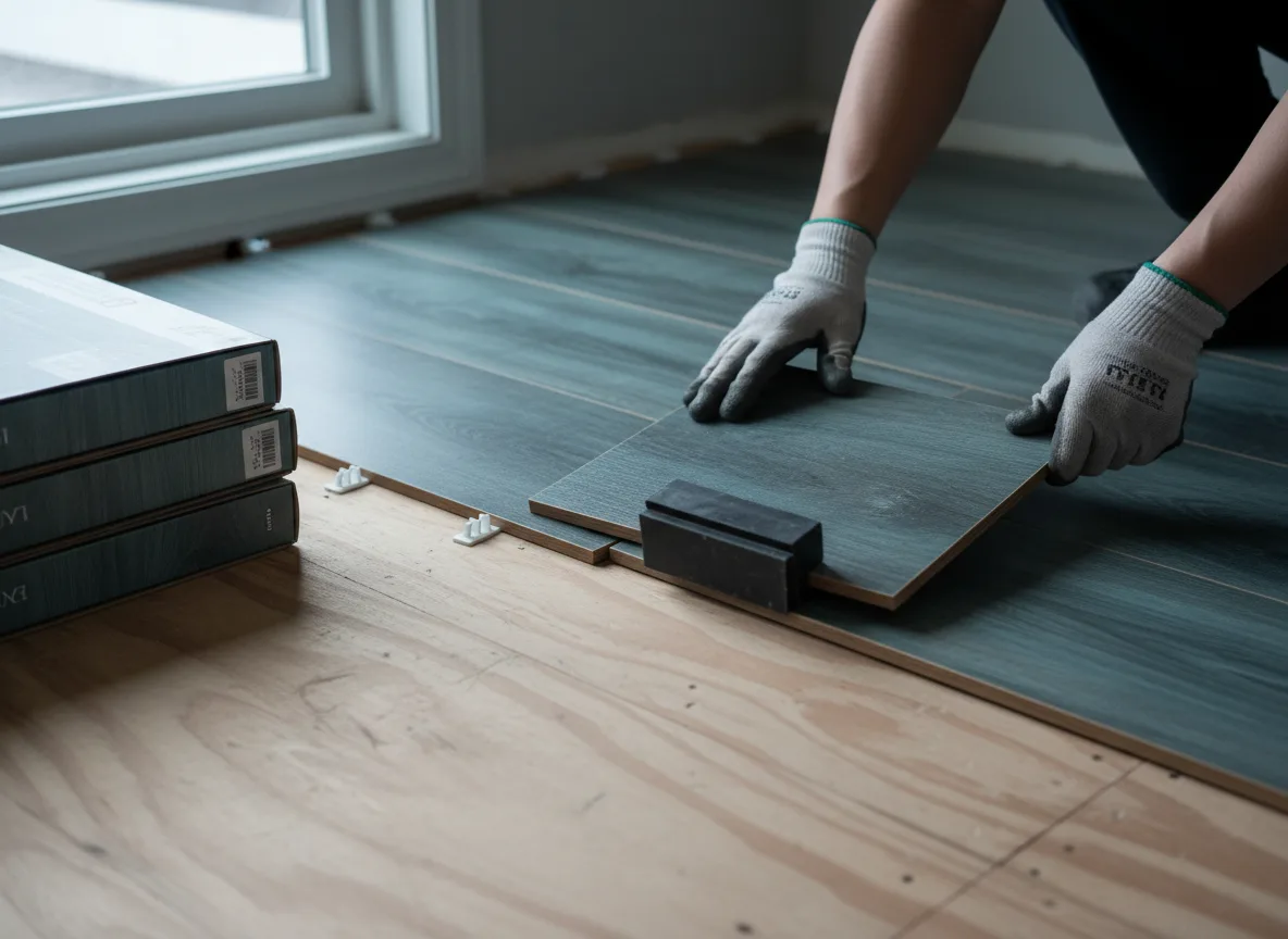 Luxury Vinyl Plank Installation company in East Calais, VT